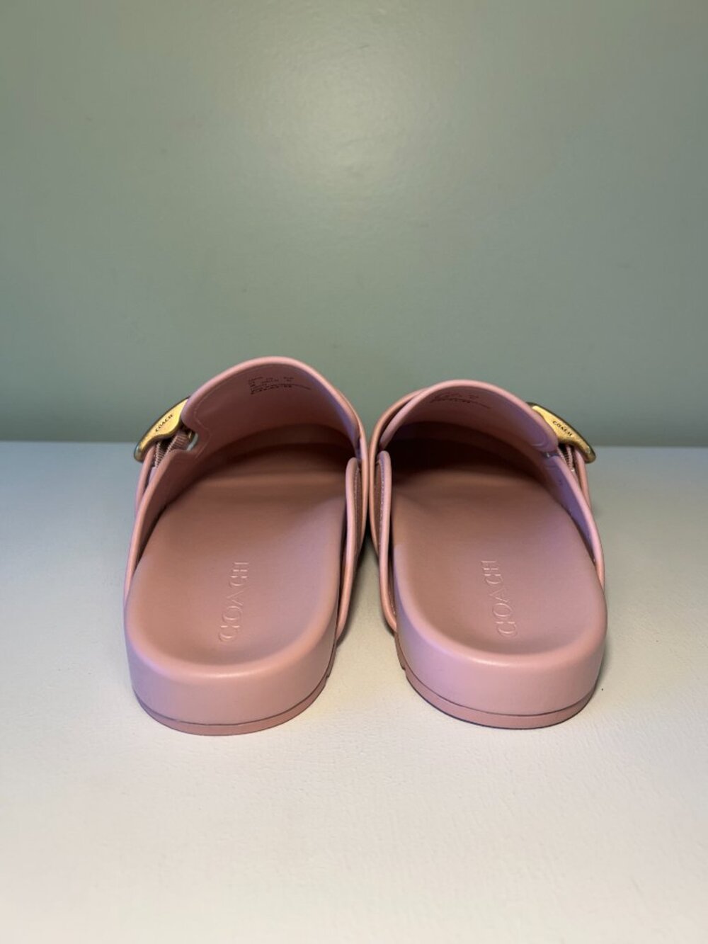 Coach Women's Archival Buckle Clog In Signature Jacquard Canvas - Picture 8 of 15